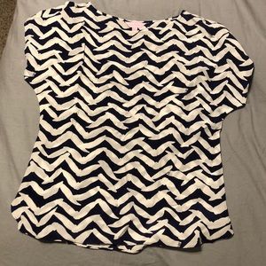 Lilly Pulitzer silk blouse